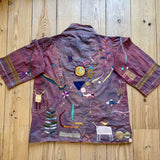 Ember Hand Embroidered Kimono Jacket