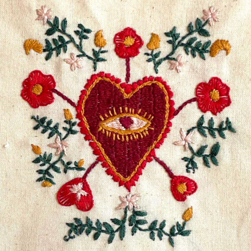 Tree of Heart Small Embroidery Kit