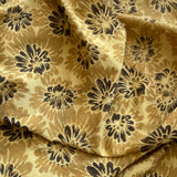 Marigold Naturally Dyed Clay Printed Ajrak Cotton Fabric