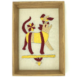 Dog & the Bird Small Embroidery Kit