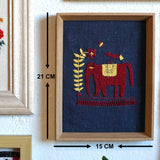 Elephant & Garden Small Embroidery Kit