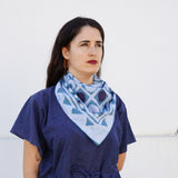 Inception Hand Painted Indigo Dyed Scarf