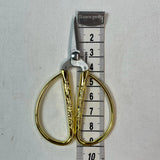 Chinese Mini Gold Embroidery Scissors