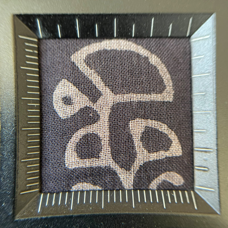 Cutch Dyed Booti Printed Ajrak Cotton Fabric