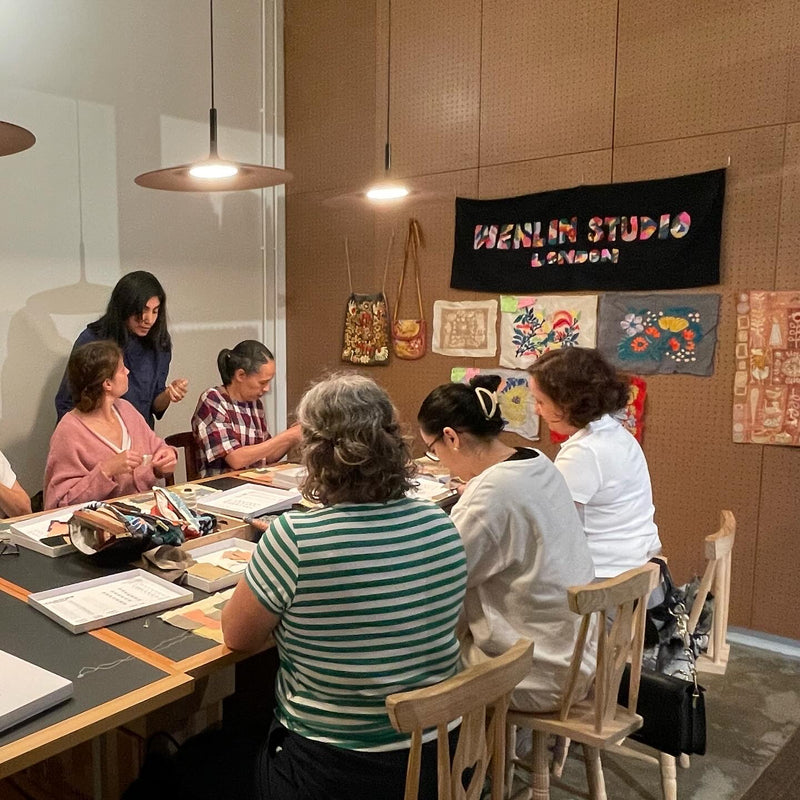 Embroidery Workshop in Startup Barreiro