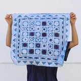 Inception Hand Painted Indigo Dyed Scarf