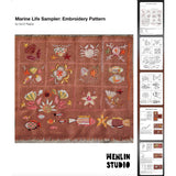 PDF Marine Life Embroidery Pattern