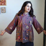 Ember Hand Embroidered Kimono Jacket
