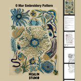 O Mar Embroidery Kit