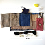 The Gindi Needlebook | Hand-Stitched Textile Tool Kit