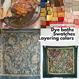 Dyeing & Printing with Natural Dyes Two-Day Workshop at Startup Barreiro