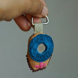 Embroidered Mirror Ornament
