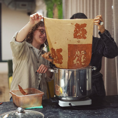 WORKSHOP Printing with Natural Dyes at Startup Barreiro