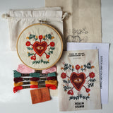 Tree of Heart Small Embroidery Kit