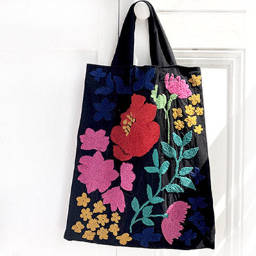 Hand Embroidered Monika Tote