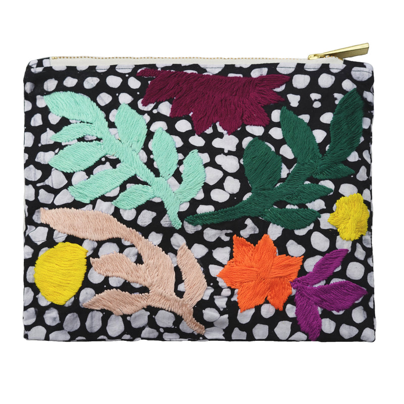 CHAMELEON ON DOT DOT DOT POUCH BAG