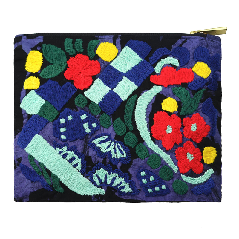 MOSAIC ON RORSCHACH POUCH BAG